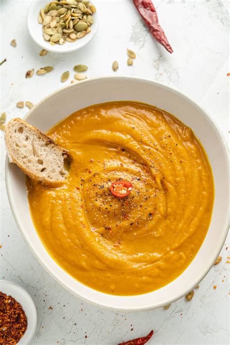 Spicy Pumpkin Soup - Delicious Little Bites