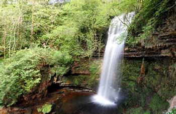 Glencar Waterfall a stunning location beside atmospheric Lake,