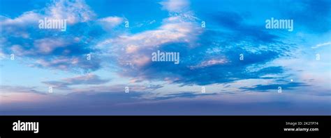 Evening sky with clouds Stock Photo - Alamy