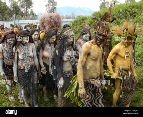 Highland festival, Papua New Guinea Stock Photo - Alamy