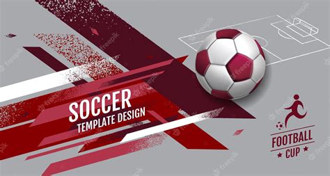 Diseño de plantilla de fútbol banner de fútbol diseño de diseño deportivo ilustración ...