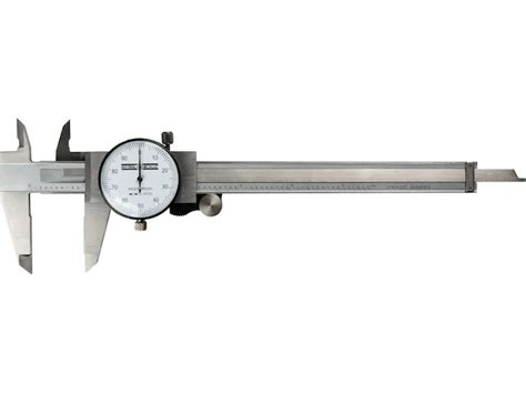 National Metallic Dial Caliper 6" Stainless Steel For Sale - Gear Matrix