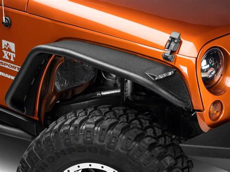 Barricade Tubular Fender Flares w/ LED Lighting (07-18 Wrangler JK ...