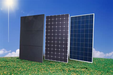 4 Different Types of Solar Panels - Energy Theory 2024