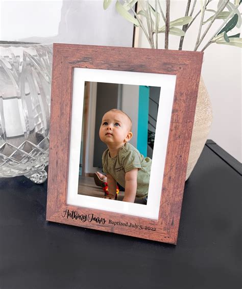 Baptism Frames for Boy - Etsy