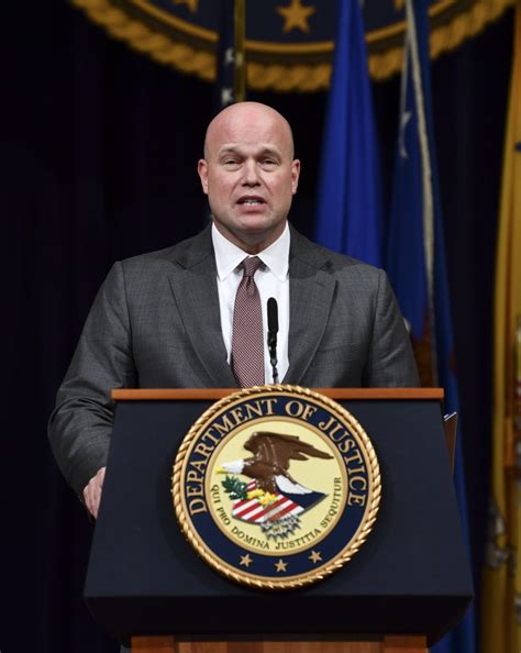 Matthew Whitaker: Mueller Probe ‘Close To Being Completed’ - TPM – Talking Points Memo