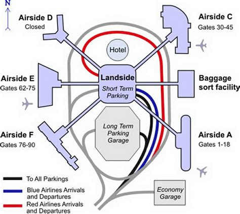 Airport Terminal Map - tampa-airport-terminal-map.jpg