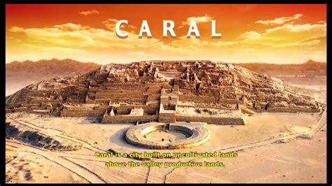 La Civilización Caral: Modelo de Sistema Socioambiental Sostenible (Subtitulado) - YouTube