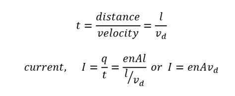 Drift Velocity