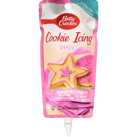 Betty Crocker Cookie Icing, Pink (7 oz) from Walmart - Instacart