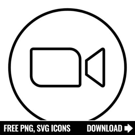 Free Zoom Logo SVG, PNG Icon, Symbol. Download Image.