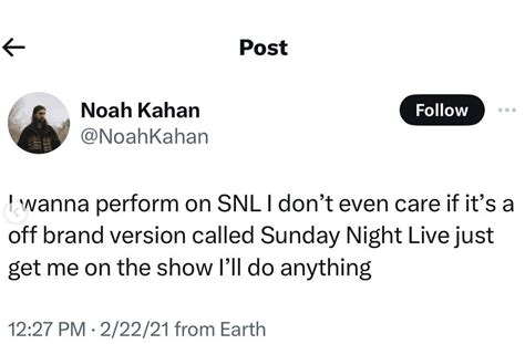 Noah Kahan Reacts to 'SNL' Debut News with 2021 Manifestation Tweet