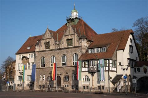 Townhall of Bergisch Gladbach, Germany Stock Image - Image of sights ...