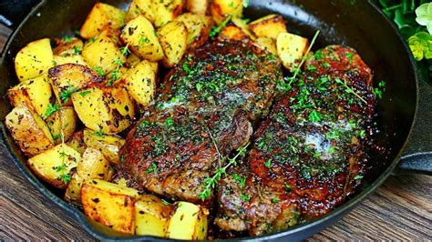 Baked Cube Steak And Potatoes - Supper Baked Potato With Masala Cubed Steak Spoonful : An ...