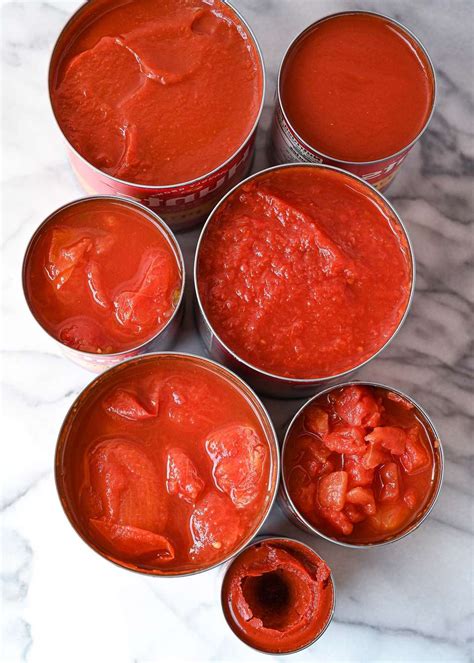 7 Types of Canned Tomatoes and How to Use Them