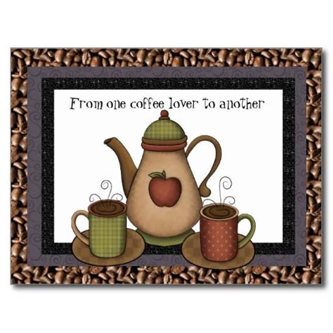 Coffee Lover fun cartoon postcard | Zazzle.com in 2021 | Coffee wedding gift, Coffee wedding ...