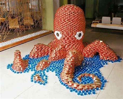 The Supreme Plate: Canned Food Sculptures #Canstruction