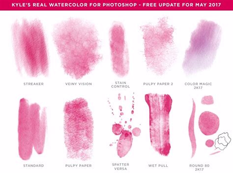 Kyle's Real Watercolor Brushes for Photoshop - Free Update | Today at 3pm, EST - FREE update to ...