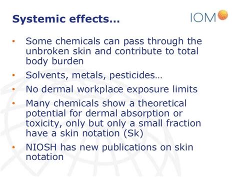 An introduction to dermal exposure assessment