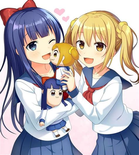 Popuko & Pipimi | イラスト, かわいい, アニメイラスト