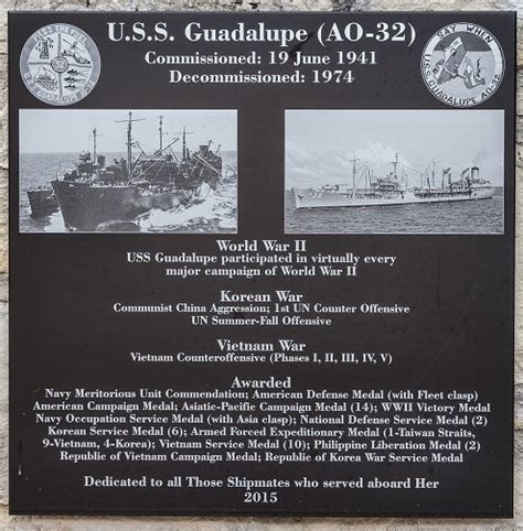 USS Guadalupe (AO-32) | National Museum of the Pacific War