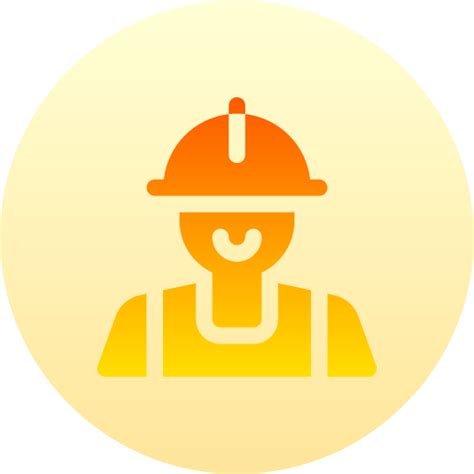 Builder Basic Gradient Circular icon