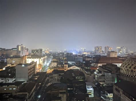 Night at Bandung Train Station Editorial Photo - Image of light, city ...