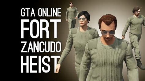 GTA Online Doomsday Heist Pt 4 Server Farm: FORT ZANCUDO HEIST Preparation Mission - YouTube