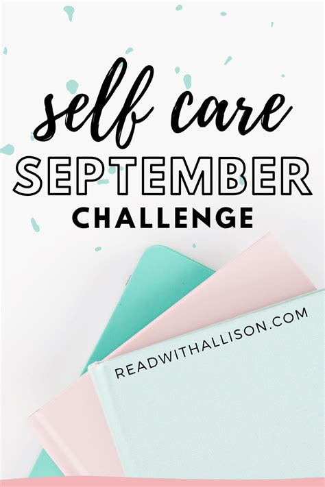 Self Care September Challenge | September challenge, Self care, Self ...