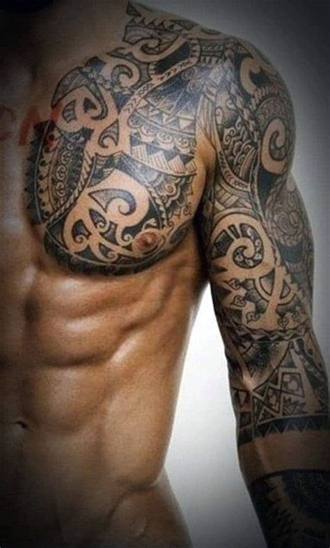 Top 60 Best Tribal Tattoos For Men - Symbols Of Courage