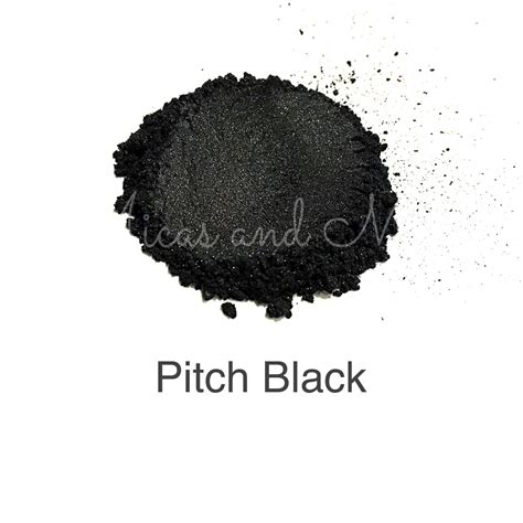 Pitch Black Mica - Micas and More