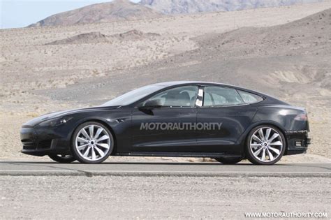 2012 Tesla Model S Spy Shots