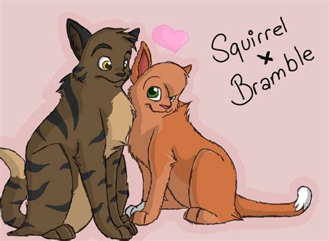 Squirrelflight and Brambleclaw by crf450r9 on DeviantArt