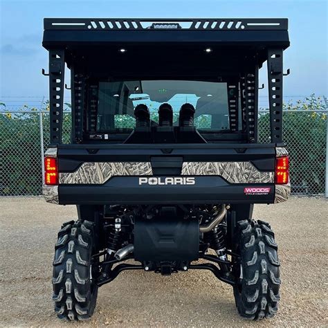 Polaris Ranger Rear Raised Bed Rack by Ranch Armor - PRB1-XX