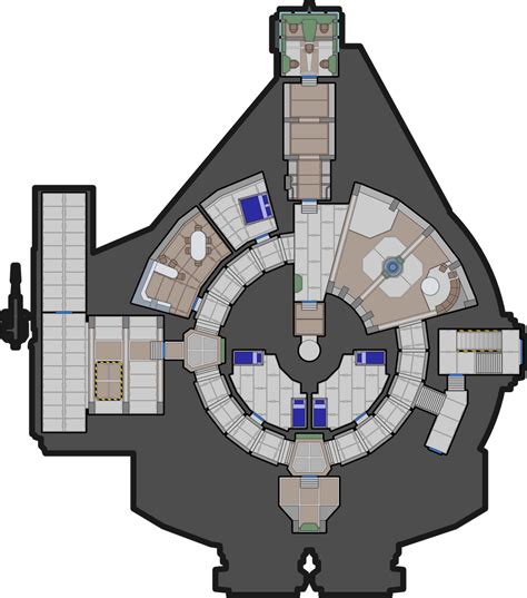 Corellian XS Light Freighter 44 m Deckplan by Oriet on DeviantArt