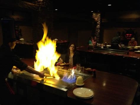 Hibachi grill built into the table - Picture of Nakashima's Japan, Appleton - TripAdvisor