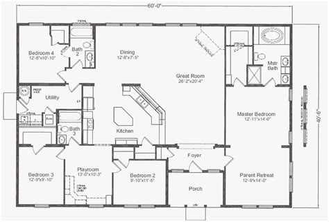 Most Popular 60X40 Barndominium Floor Plans