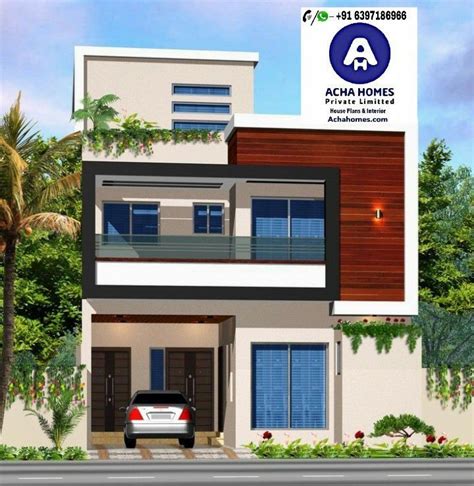 House Design for 15 Feet by 25 Feet plot | House design pictures, House designs exterior, House ...