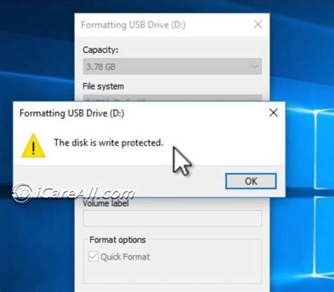 5 Free Ways Remove Write Protection USB Pendrive Format Tool