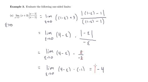 One-sided limits - example 1 | Numerade