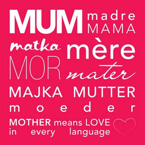 Free Mother In Different Languages, Download Free Mother In Different ...