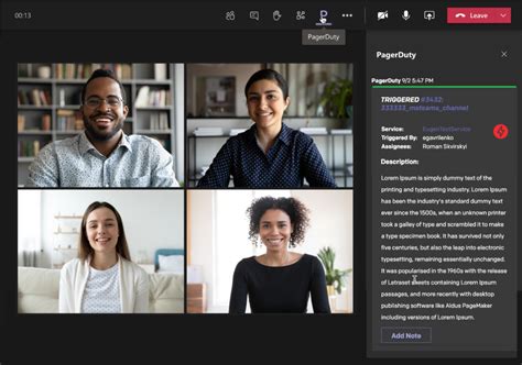 PagerDuty for Microsoft Teams Meetings by Andrew Marshall | LaptrinhX