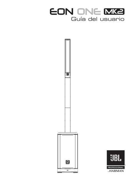 JBL EONONE-MK2-UserGuide ES | PDF