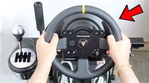 New Steering Wheel Setup (Thrustmaster TX Leather Edition) - YouTube