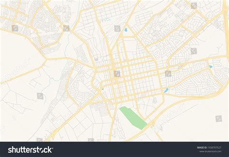 Printable Street Map Polokwane South Africa Stock Vector (Royalty Free) 1558707527 | Shutterstock