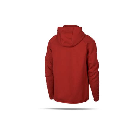 NIKE Tech Fleece Fullzip Hoodie Kapuzenjacke (622) in Rot