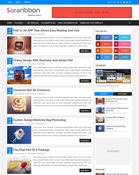 120+ Best Free Responsive Blogger Templates 2022 - EU-Vietnam Business ...