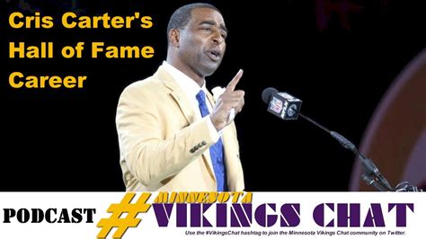 Cris Carter Hall Of Fame Induction - YouTube