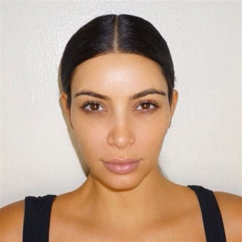 Kim Kardashian Without Makeup: See How Different She Looks Before and After Her Beauty Routine ...