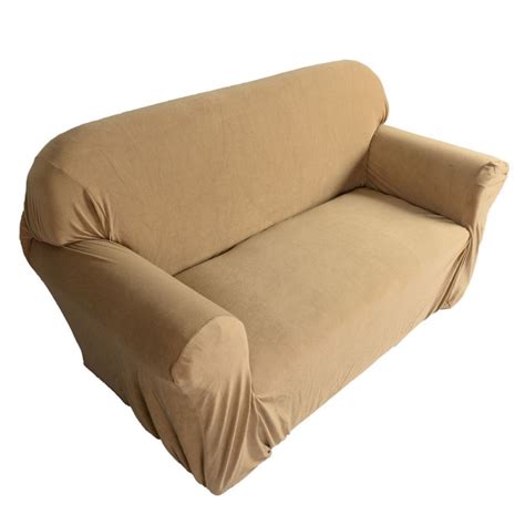 Sofa Cover Stretch Slipcover 3-Seat Beige - Alimart